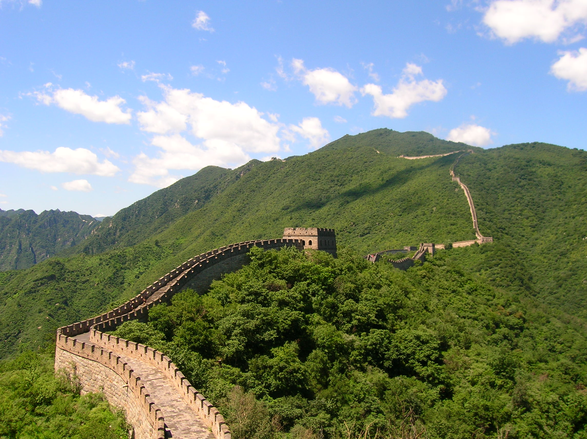 Great Wall of China near Beijing