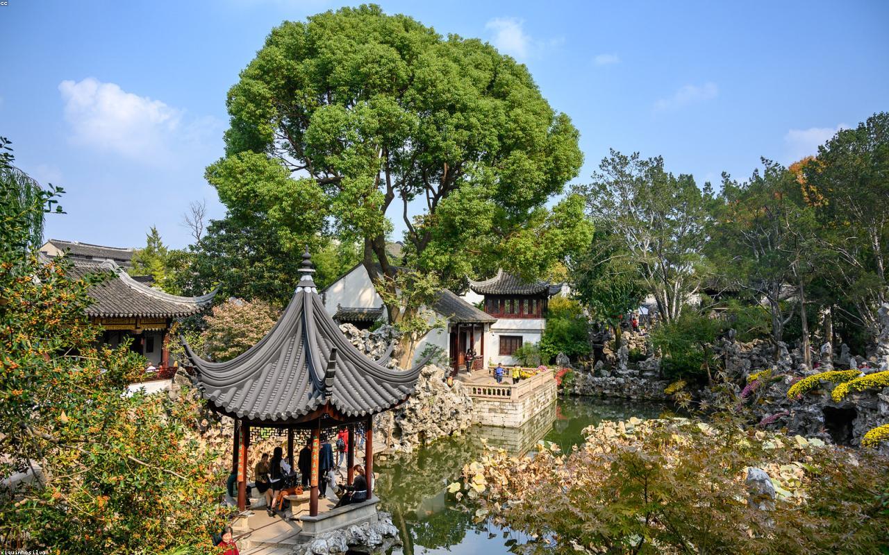 Classical garden in Suzhou