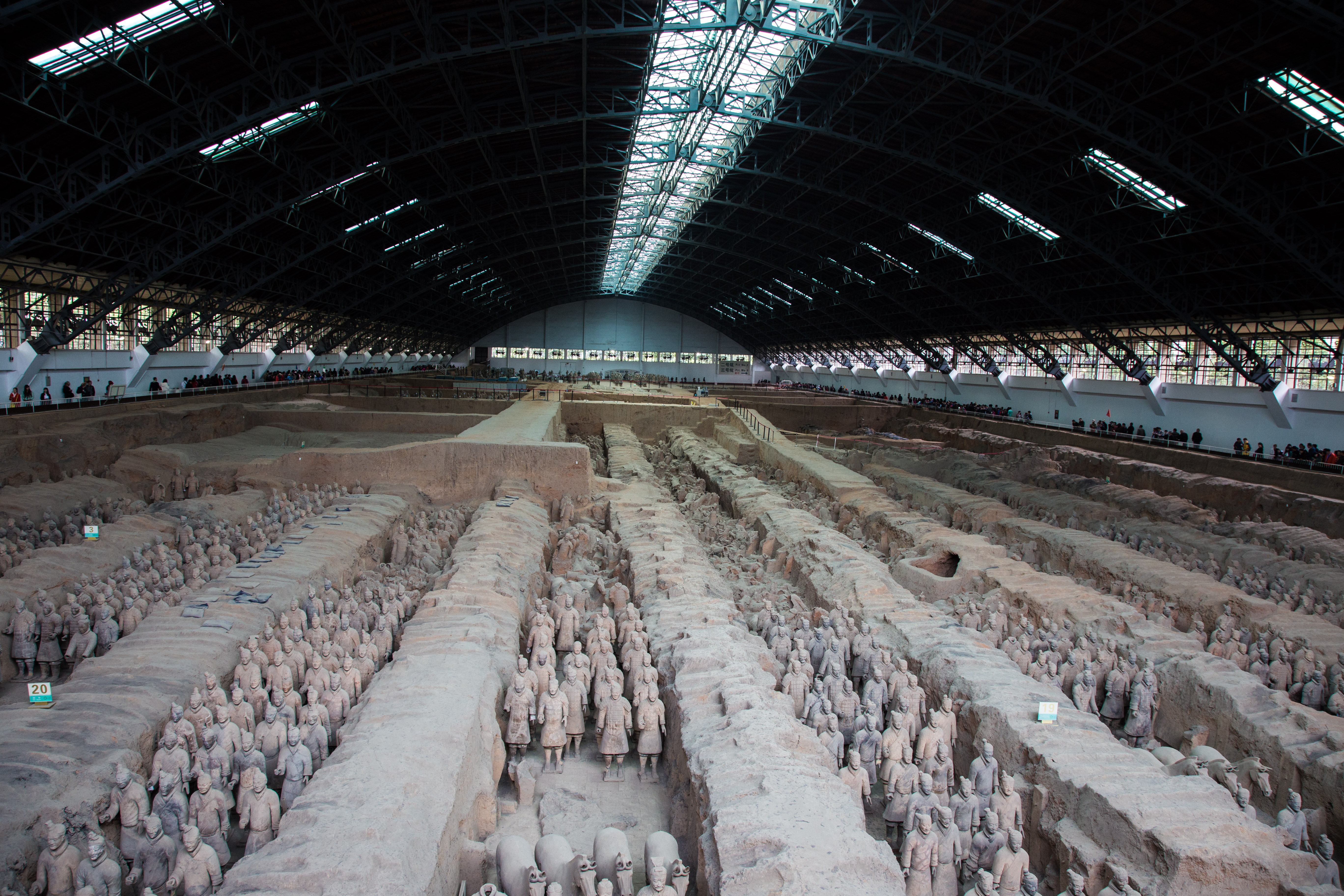Terracotta Warriors Pit 1 in Xi'an